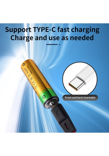 Type-c Şarj Edilebilir No. 5 Pil