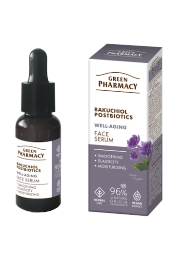 Bakuchiol Ve Postbiyotik Yaşmanma Karşıtı Yüz Serumu 30 Ml