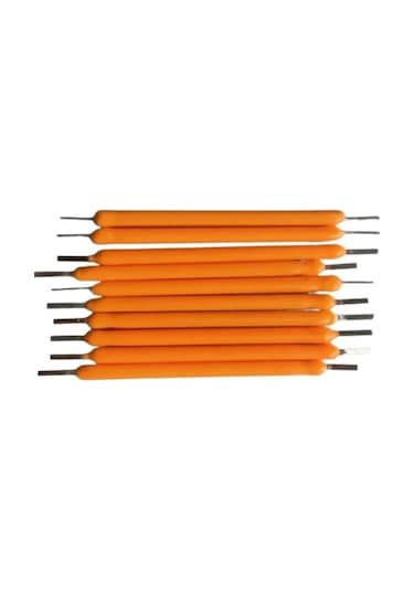 3v 38mm Led Kırmızı Filament Retro Tungsten Led 10 Adet
