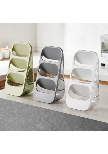 Ulzyvf Saklama Plastik Masaüstü Kutusu Kullanımı Katmanlı İçin Ev Çok Bir Beyaz Cr Bir Beyaz