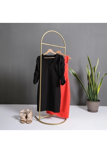 Eskimo Gold Ayaklı Askılık 140 Cm Gold