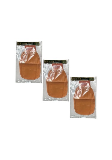 İpek Kese El Geçmeli Vücut İçin Saf İpek 16 26cm ,3 Adet, Derya Eren