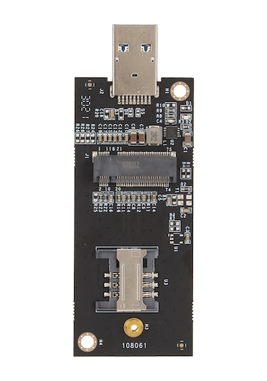 Fosenze M.2 Ngff Anahtar B Kart Uyumlu Usb 3.0 Adaptörü - 3g/4g Lte Wwan Destekli, Tüm İşletim Sistemlerine Plug & Play