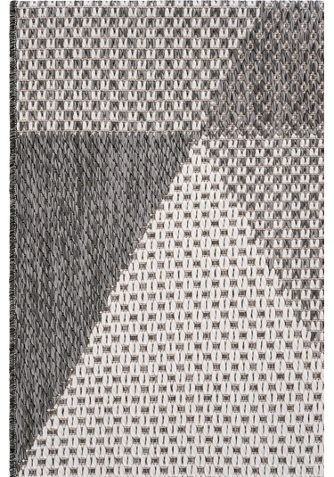 Cool Halı Grande 03 Gri Balkon Kilimi İnce Antre Hol Halısı Kaymaz Tabanlı Halı Yolluk Mutfak Kilimi