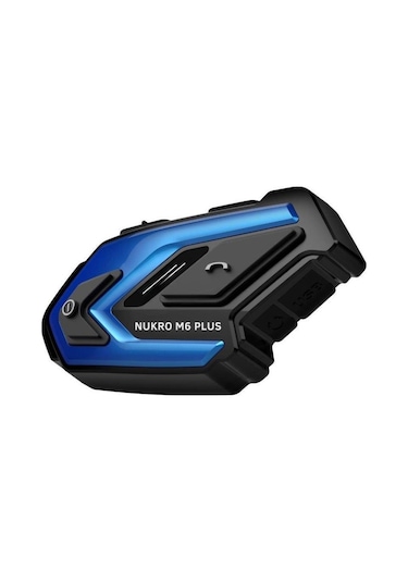 Nukrotech M6 Plus Bluetooth İntercom Mavi