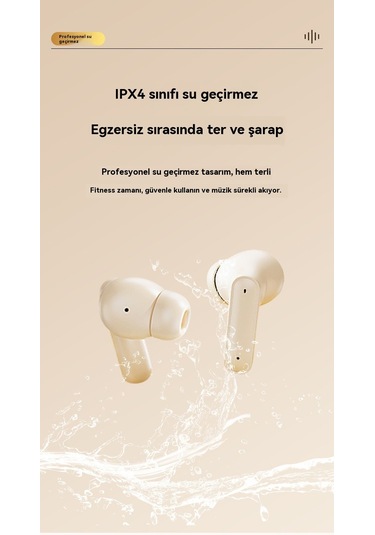 Aurora Kablosuz Mavi Kulaklıklar İyispor Gürtü Azaltma Kalitesine Sahiptir.