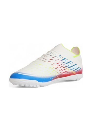Konfores 2087-playup Anatomik Tabanlı Bağcıksız Halı Saha Fut Beyaz Çok Renkli