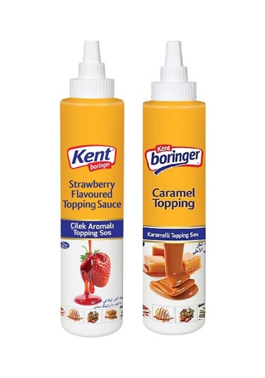 Karamel Çilek + Karamel Topping Sos 2 x 750 G