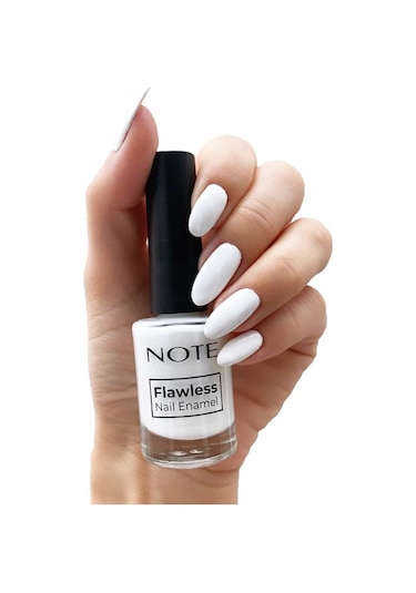 Note Cosmetics Nail Flawless Oje 02 Future White - Beyaz