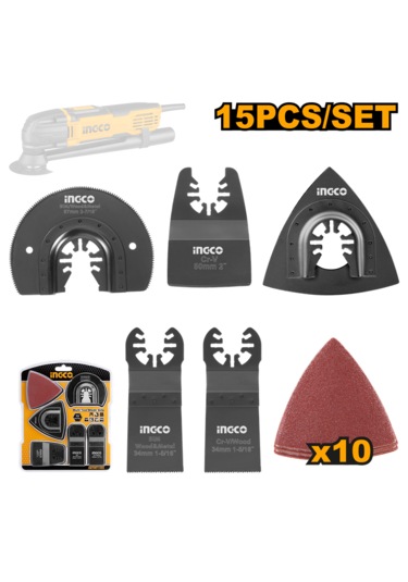 Ingco Multi Bıçak Seti 15'li