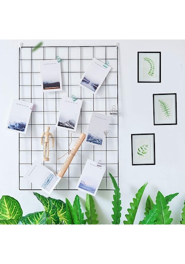 Rafburada® Tel Fotoğraf Askısı. Duvar Askılığı, Notluk