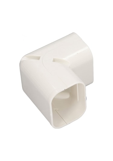 Suofeng Ac Boru Örtüsü Aksesuarı 80 Serisi Dikey Dirsek 417 - Pvc Malzeme, 1-5hp Uyumlu, Duvar Borularını Gizler Ve Temizler