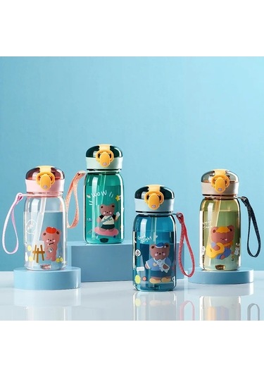 Maoyaya Çocuklar Sevecek Su Damlatmaz Bardak Karikatür Sızdırmaz Su Bardak