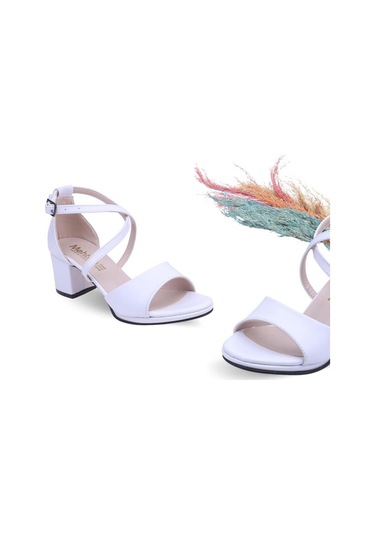 Walkenzo Mht 1660 Kadın 6 Cm Topuklu Açık Platformlu Ayakkabı 001