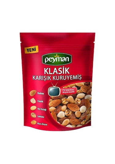Peyman Klasik Karışık Kuruyemiş 180 G