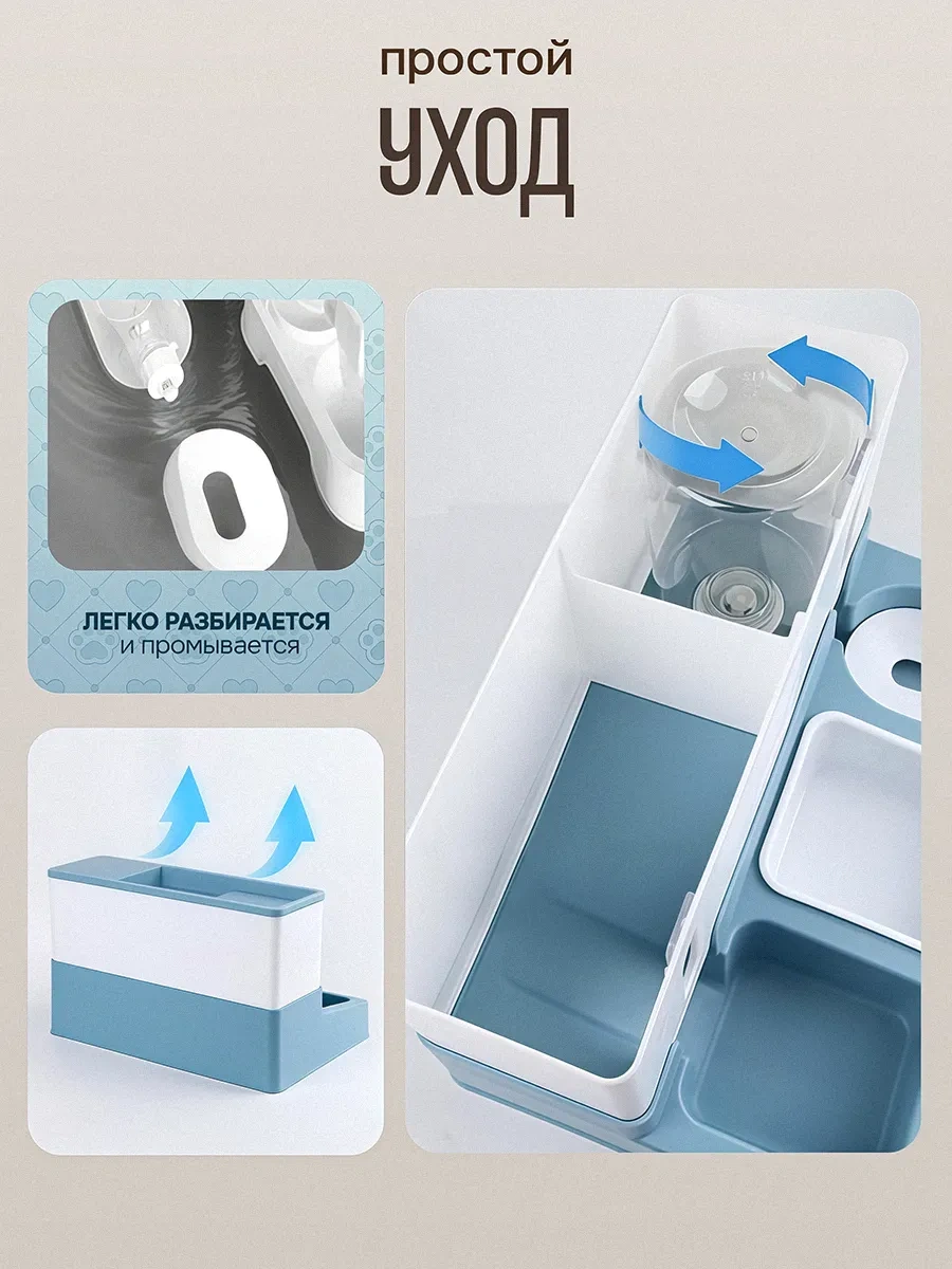 Oqqi Köpekler Ve Kediler İçin Mama Kabı 198677647