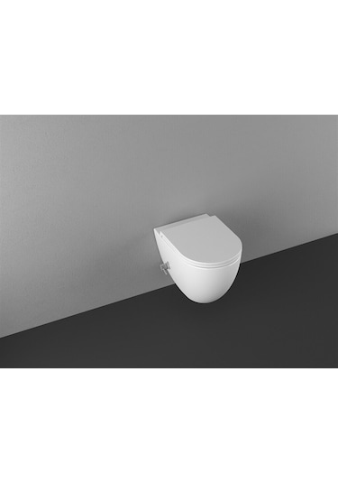 Isvea Infinity Clearim Plus Cleanwash Beyaz Asma Klozet ve Soft K