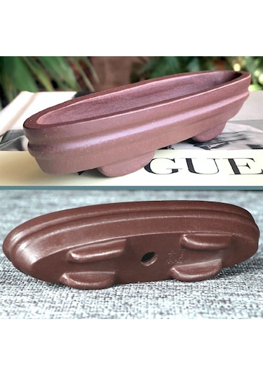 Omeniv Bonsai Mame (Mini) Saksı Damgalı Yixing Çamur El Yapımı
