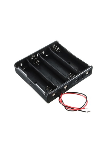 4 Kanal 18650 Pil Yuvası  Lityum Batarya Soketi