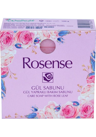 Rosense Katı Gül Bitkisel Sabunu 110 G