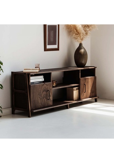 Woodesk Viento, Ahşap, Dolap Ve Konsol, 170x60, Ceviz Renk