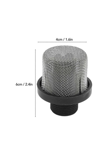 Adet Havasız Boya Püskürtme Giriş Filtresi Yüksek Verimli Çok Fonksiyonlu Hortum Giriş Süzgeci Değiştirme Filtresi