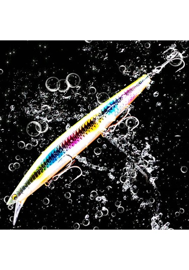 Tenfowee 15cm 27g Derin Su Süngerli Yabancı Balık Yemesi - Tuzlu Ve Tatlı Sudda Kullanıma Uygun, Gerçekçi Yüzme Hareketi