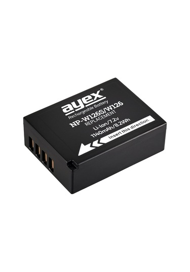 Fujifilm X-Pro3- X-T20- X-T30 için Ayex Np-W126S Np-W126 Batarya