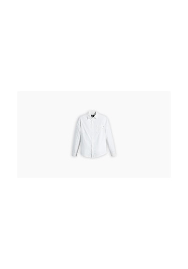 Dockers Slım Orıgınal Shırt Undyed Lınen Erkek Beyaz Gömlek - A1114