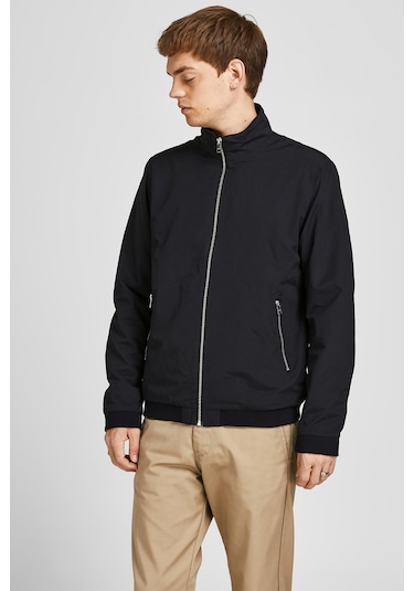 Jack & Jones Erkek Ceket 12204277 SİYAH Siyah