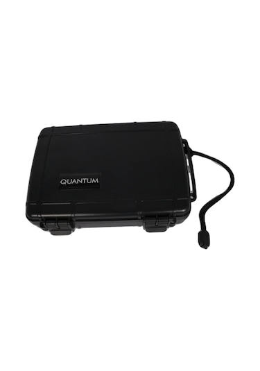 Quantum Seyahat Tipi 7 Siyah Humidor Puro Kutusu - Trz3012