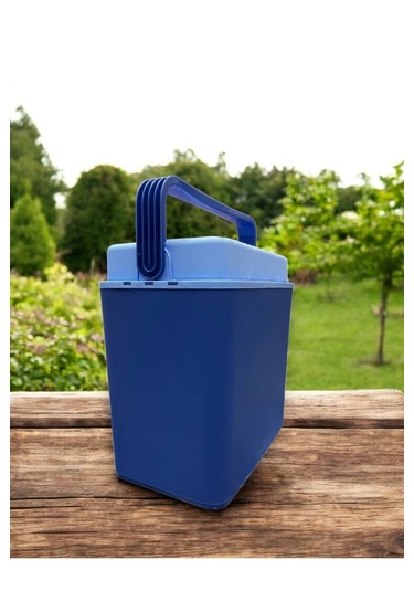 Blue Safari Buzluk 24 Lt Coolbox Taşınabilir Soğutucu Mavi - Yeşil