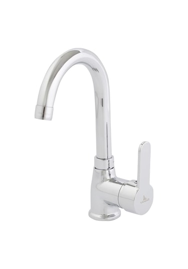 Venezia Kroma Serisi Krom Kuğu Lavabo Bataryası