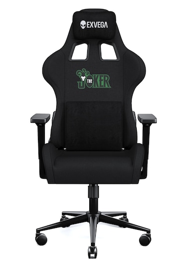 Exvega Vesta 2025 Kumaş Oyuncu Koltuğu Siyah Joker Edition