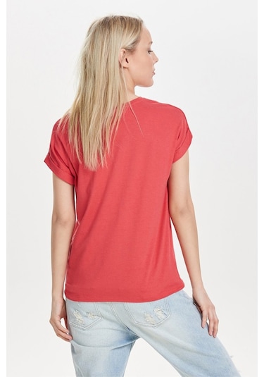 Only Bayan T Shirt 15106662 Nar Çiçeği
