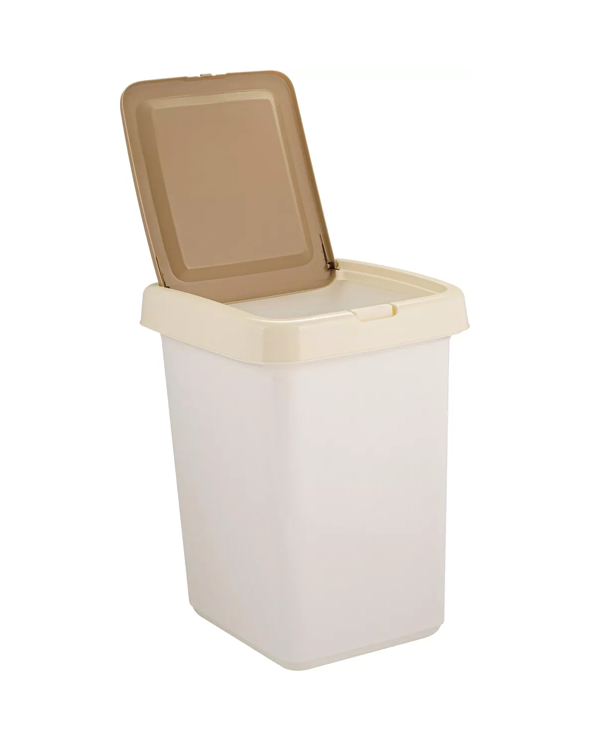 Spin&clean Step Push To Open Kapaklı 25 Litre Çöp Konteyneri 255643927 Kahve