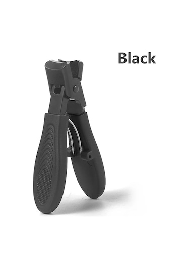 Kalın Çivi Ayak Tırnağı Makası İçin Tırnak Makası Geniş Çene Erkekler Ve Kadınlar İçin Tırnak Makası Ağır Keskin Kavisli Ayak Tırnak Makası Black