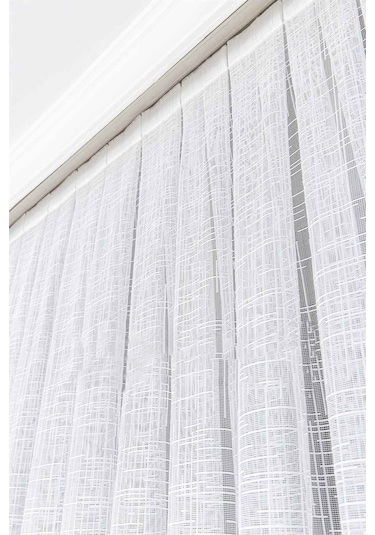 Evdepo Home Kullanıma Hazır Örme Tül Perde (540736759)