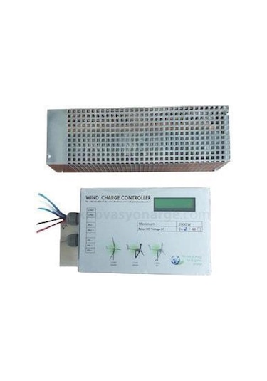 1000 Watt 24v Rüzgar Türbini Yerli Şarj Kontrol Cihazı - 1kw