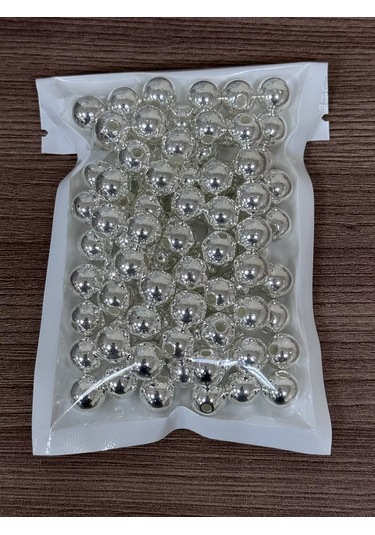 Magazin Dla Rukodel'nic Ip Gavrilov R N Çanta Boncukları İnci Gümüş 10 Mm 50 Gr Büyük Boncuk 220968857