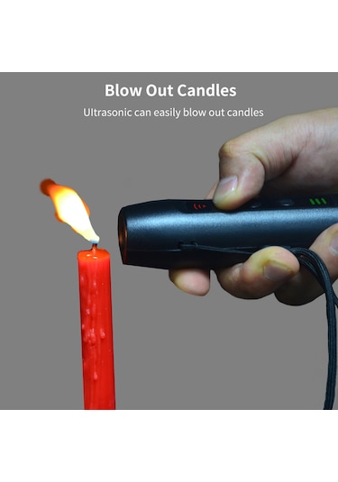 Yükseltme Ultrasonik Köpek Kovucu 3 Modlu Taşınabilir Şarj Edilebilir Köpek Tahrik Cihaz Yüksek Parlaklık El Köpek Kovucu 58461390