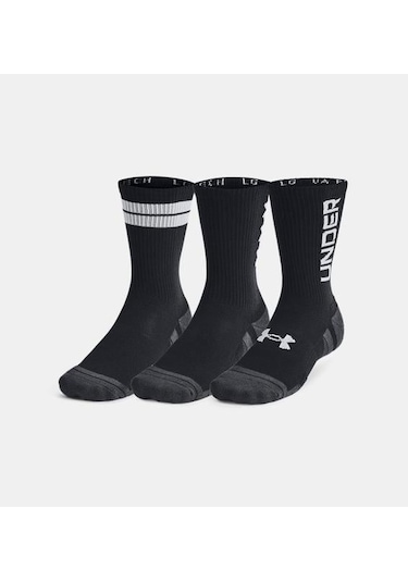 Under Armour Performance Tech Nov 3pk Crew Mid Çorap-31779 Siyah