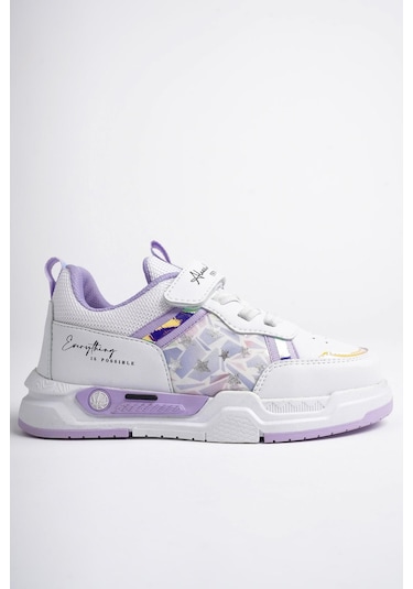 Muggo Gumball Garantili Bağcıklı Ve Cırtlı Unisex Çocuk Sneaker Spor Ayakkabı LİLA Muggo Gumball Garantili Bağcıklı Ve Cırtlı Unisex Çocuk Sneaker Spor Ayakkabı LİLA