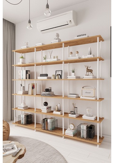 Çevir Kur 200 Cm Atlantik Çam Kitaplık Bd 200 177 29 Cm Atlantik Çam