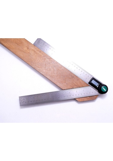 Insize 2176-200 Dijital Açı Ölçer 20 Cm
