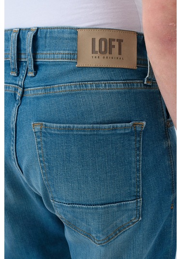 Loft Tome Erkek Pantolon Mavi