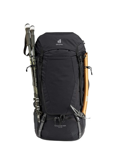 Deuter Futura Air Trek 60+10 Litre Sırt Çantası Black-graphite 001