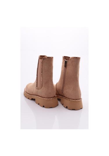 Dgn 7023 Kadin Bot 7023-2219-12322 Nude Süet