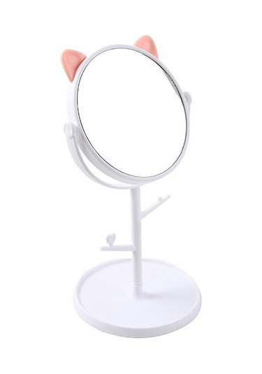 Didadodo Döner Hd Makyaj Aynası - Taşınabilir, Hafif Ve Şık Pembe Masa Aynası Döner Kullanımlı Diğer
