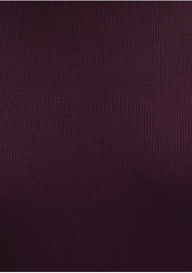 Mavi - Bordo Basic Tişört 1613081-70434 Bordo